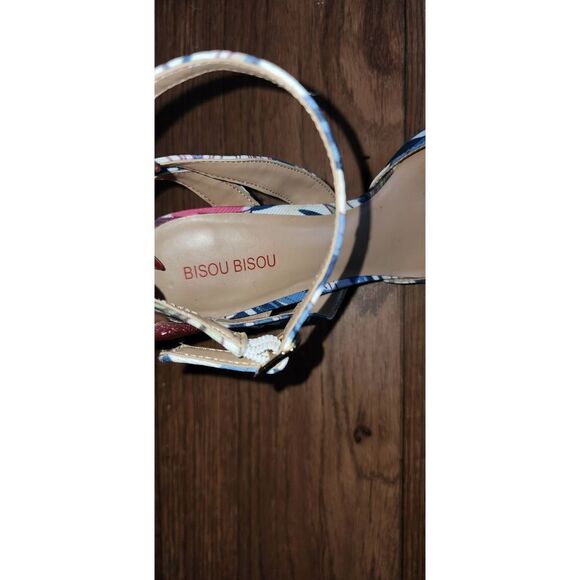 Bisou Bisou Floral Print Heels - Picture 4 of 7